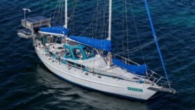 Roberts Mauritius 43 ~ loaded to the gunnels with quality cruising gear