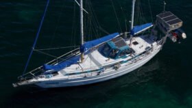 Roberts Mauritius 43 ~ loaded to the gunnels with quality cruising gear